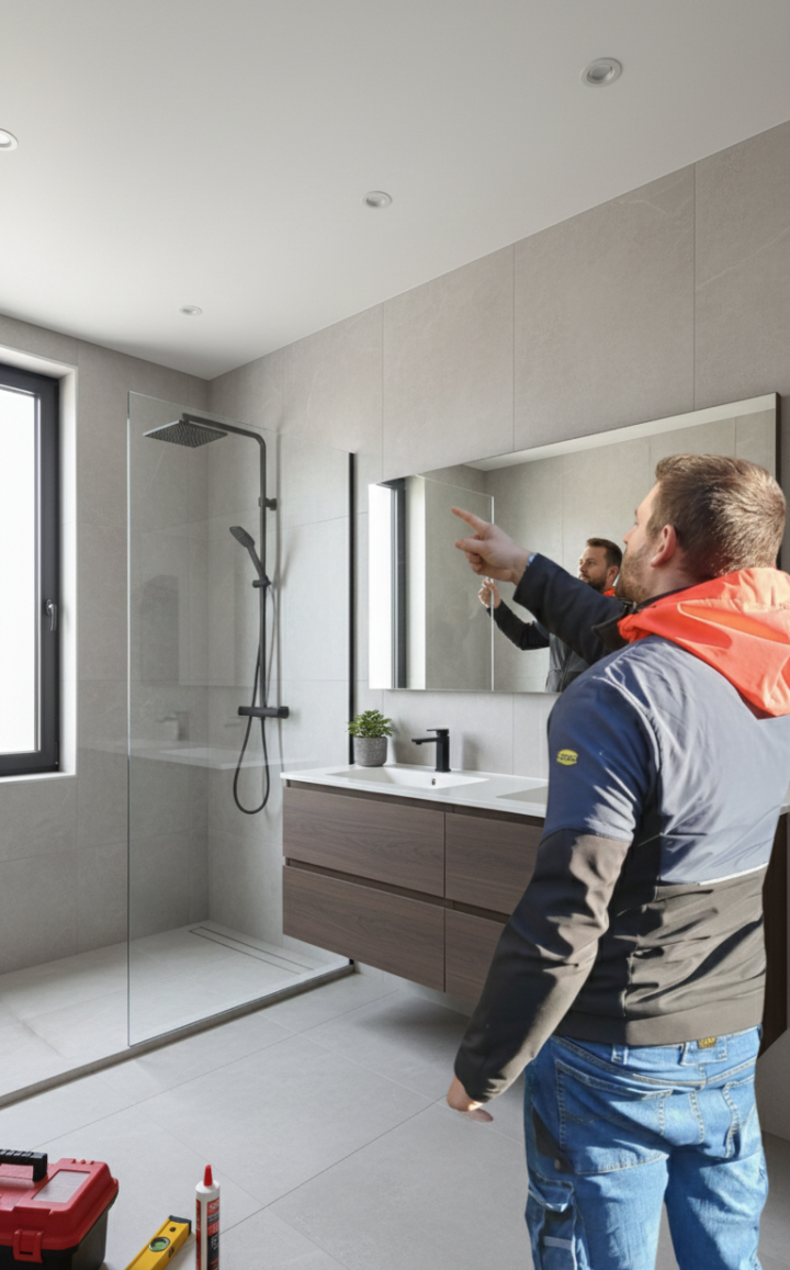 Rénovation de salle de bains, Pierrevert
