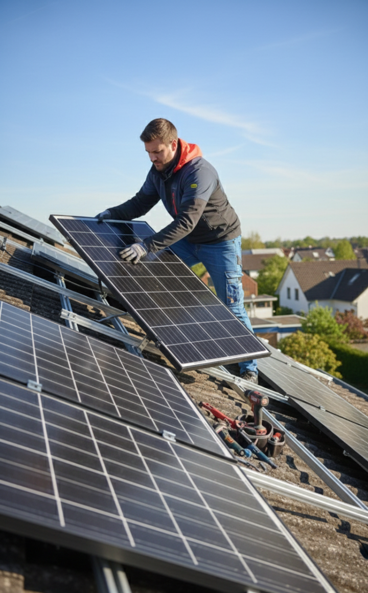 Installation de panneau photovoltaïque, Pierrevert