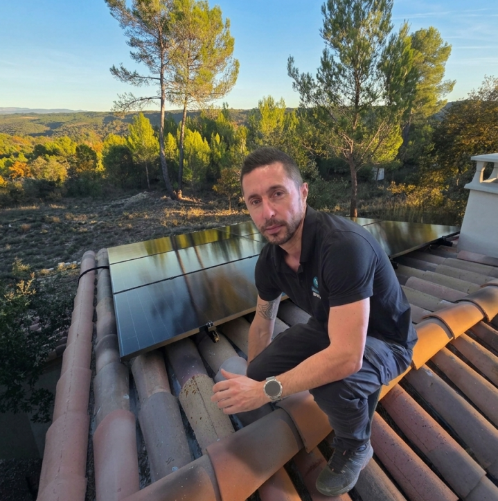 Installation panneaux photovoltaïques réussie Manosque